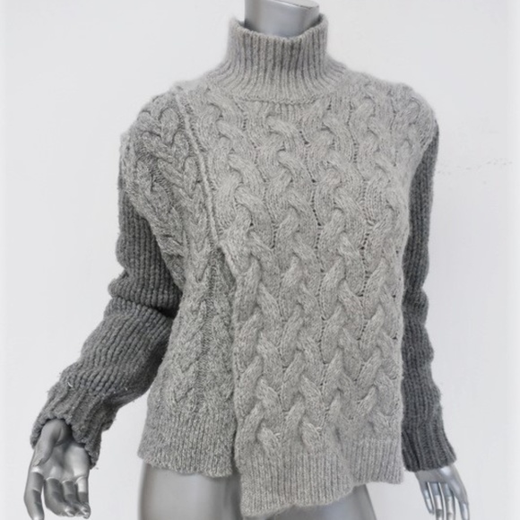 Stella McCartney Sweaters - Stella McCartney Turtleneck Sweater Cable Knit